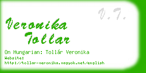 veronika tollar business card